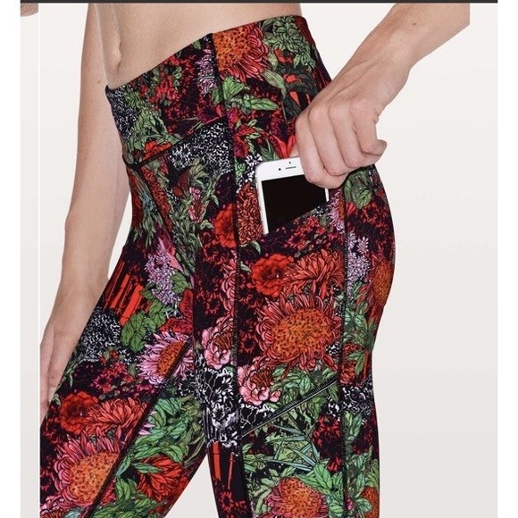 Lululemon Speed Up Tight *Full-On‎ Luxtreme 28" Size 12 Zen Garden Multi - Picture 4 of 12